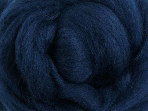 Ashford Merino Sliver - 100gm Bag 041 Indigo Carousel 1