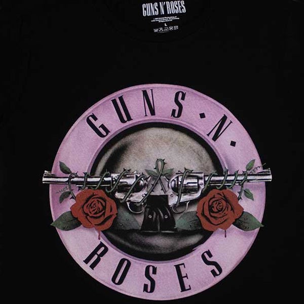 Guns N' Roses Classic Logo Womens Skinny Fit T Shirt Carousel 2