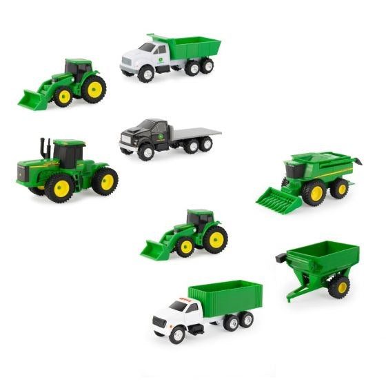 John Deere 4 Pce Vehicle Carded Set Carousel 1