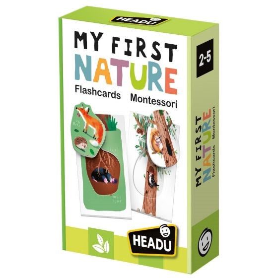 Headu Flashcards My First Nature Montessori Carousel 1