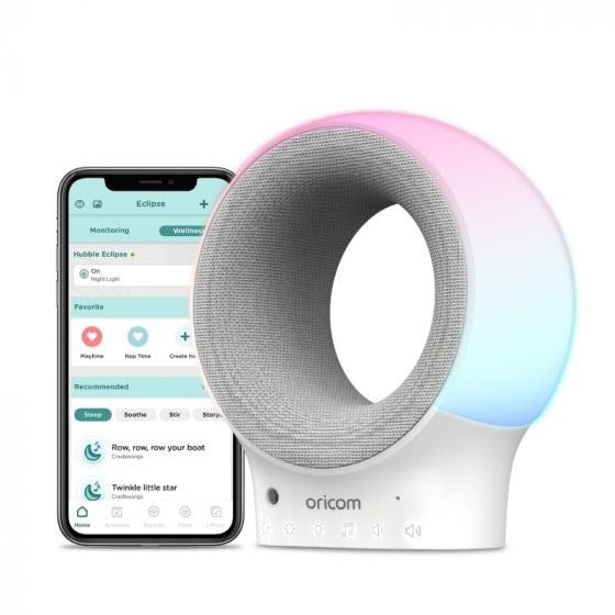 Oricom Eclipse Smart Soother with Audio Monitoring Carousel 1