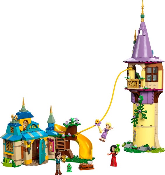 LEGO Disney Princess Rapunzel's Tower & The Snuggly Duckling 43241 Carousel 2