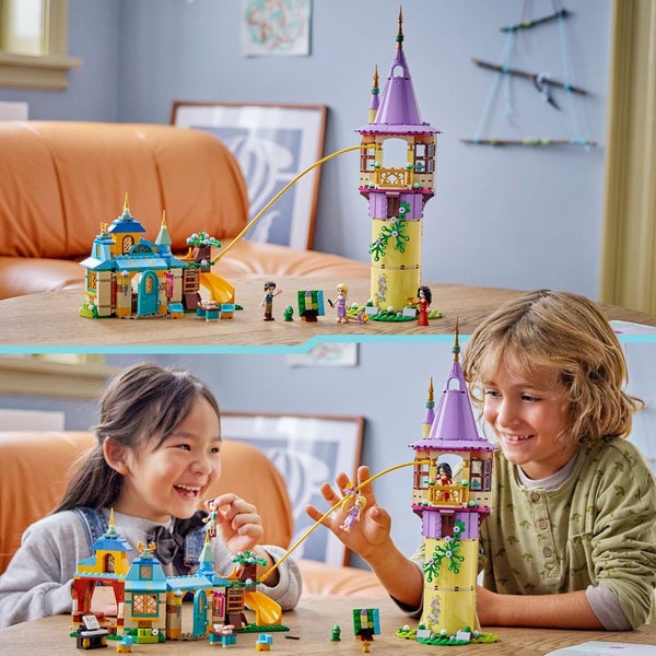 LEGO Disney Princess Rapunzel's Tower & The Snuggly Duckling 43241 Carousel 3
