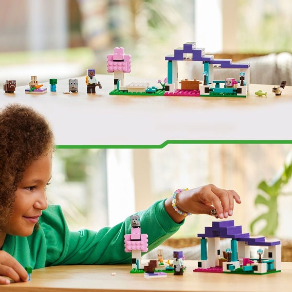 LEGO Minecraft The Animal Sanctuary 21253 Carousel 3