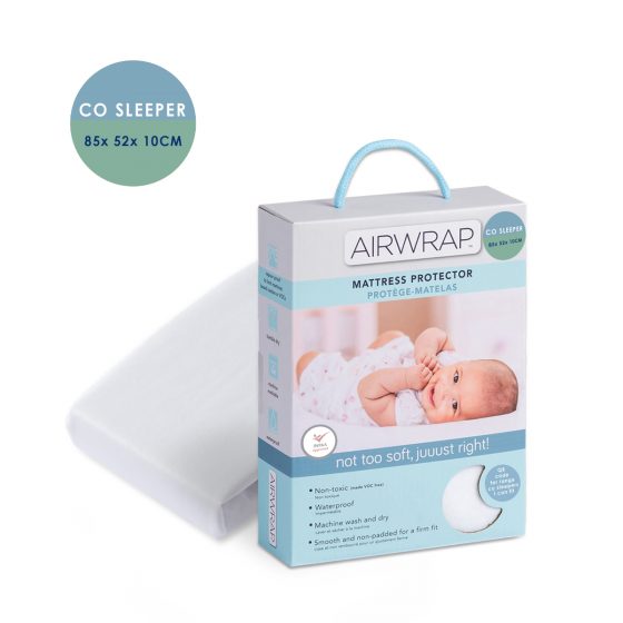 Little Linen Airwrap Mattress Protector - Co Sleeper Carousel 1