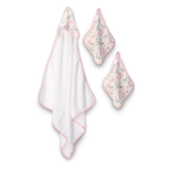 Little Linen Weegoamigo Hooded Towel + Washers Kimmy Koala Carousel 2
