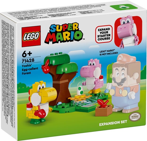 LEGO Super Mario Yoshis' Egg-cellent Forest Expansion Set 71428 Carousel 1