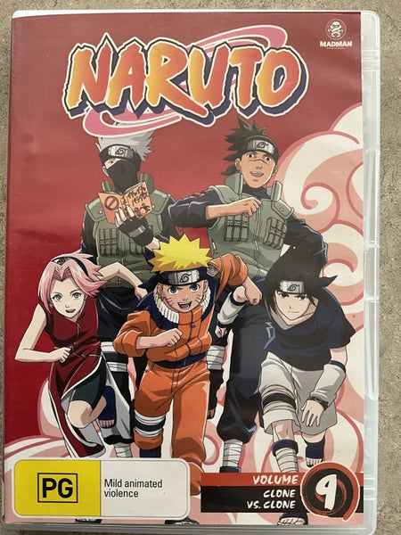 NARUTO VOLUME 9 DVD CLONE VS CLONE Carousel 1