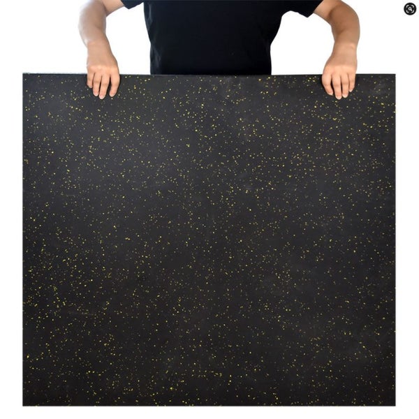 Rubber Mats 15mm /Gym Tiles 1x1M 15mm Carousel 1