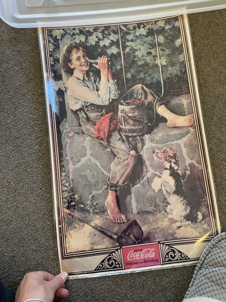 Retro Coke poster Carousel 1