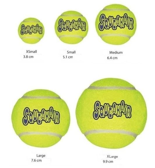 KONG AIR SQUEAKER TENNIS BALL XTRA LARGE Carousel 2