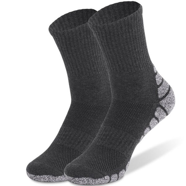 2Pack Outdoor Sports Therma Thickened Towel Bottom Sock EU43-47 Dark Gray Carousel 2
