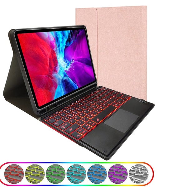 Smart Case with Bluetooth keyboard For iPad Air 1/2 /5th 6th 2018 Gen 9.7" Cover Carousel 1