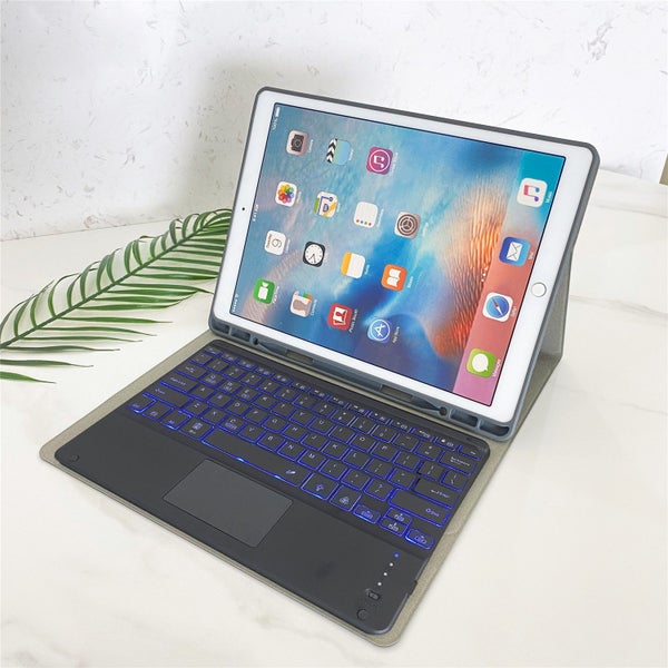 iPad Pro 12.9 2020 2018 Backlit Trackpad Removable Bluetooth Keyboard Cover Carousel 10