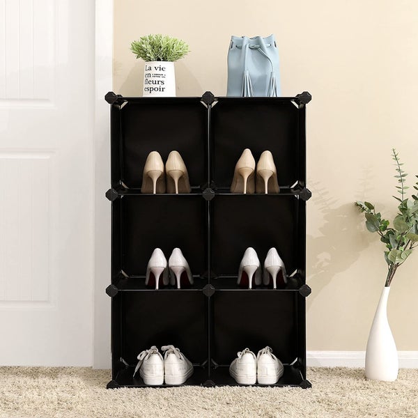 Modular Shelves Black Carousel 6