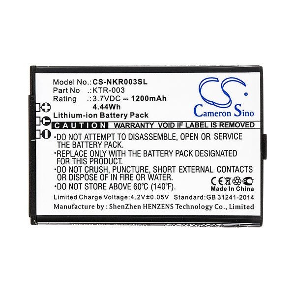 Cameron Sino Nkr003Sl 1200Mah Battery For Nintendo Game Console Carousel 1