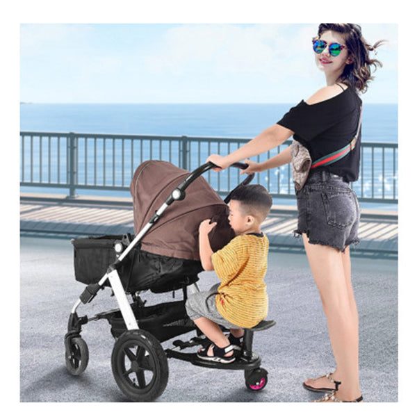 Stroller Step Board Toddler Buggys Wheel Standing Board Skateboard Kid Carousel 6