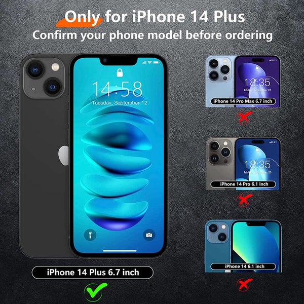 1x Shockproof phone Cover for iPhone 14 Plus Carousel 2