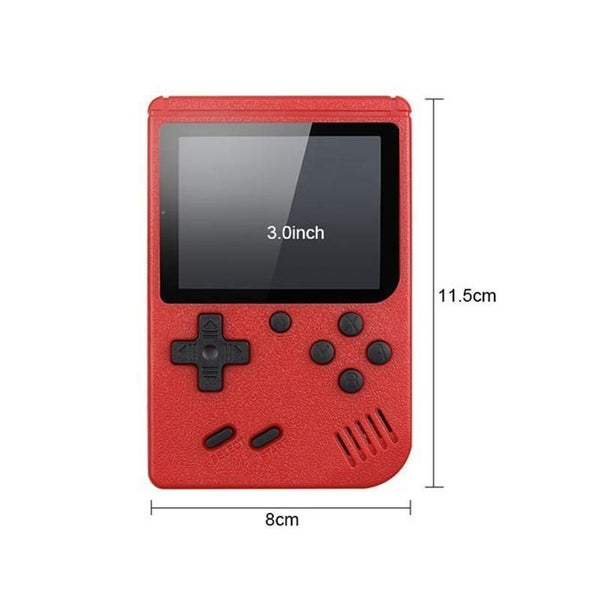 Retro Handheld Game Console with Support for Connecting TV -Red Carousel 2
