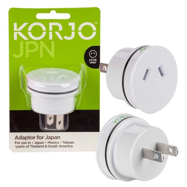 Korjo Japan and USA Adaptor Plug Carousel 1
