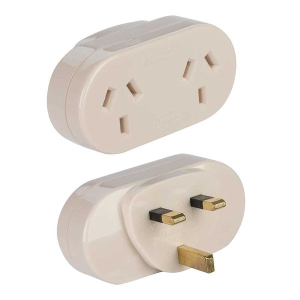 Korjo Great Britain Double Adaptor Plug Carousel 2
