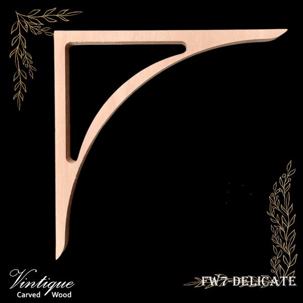 Carved wooden Lace Fretwork-Cottage DELICATE (FW7-DEL) 248mm x 248mm Carousel 1