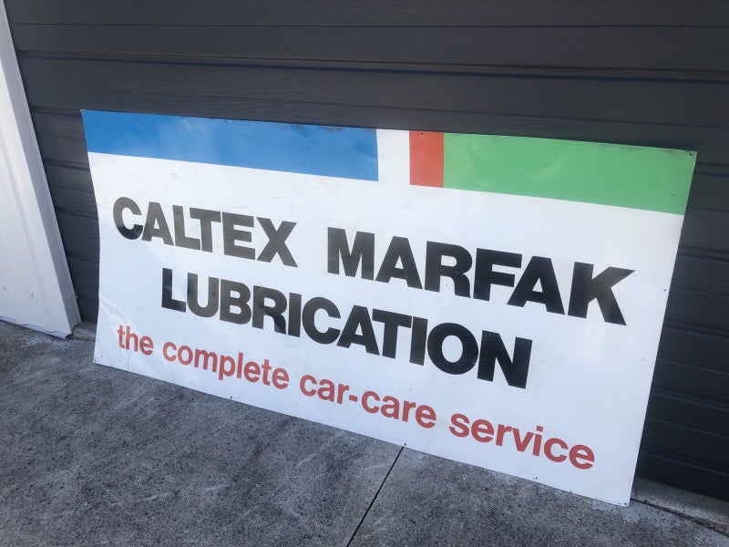 Caltex Marfak Lubrication Sign Carousel 1