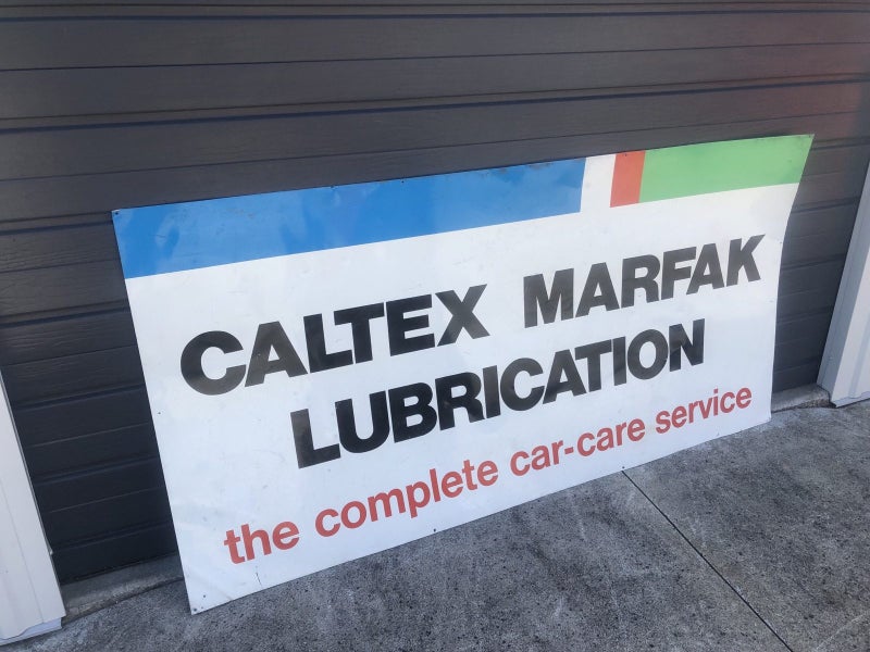 Caltex Marfak Lubrication Sign Carousel 2