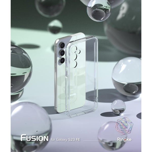 Samsung Galaxy S23 FE Case Fusion Clear By Ringke Carousel 2