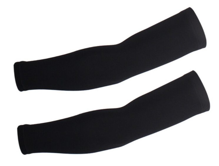 Arm Cover UV Sun Protection Sleeve Outdoor Sports Black Carousel 2