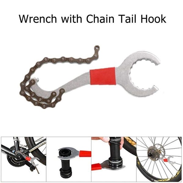 Bicycle Bike Repair Tool Chain Removal Bracket Freewheel Crank Puller i2610A1 Carousel 7