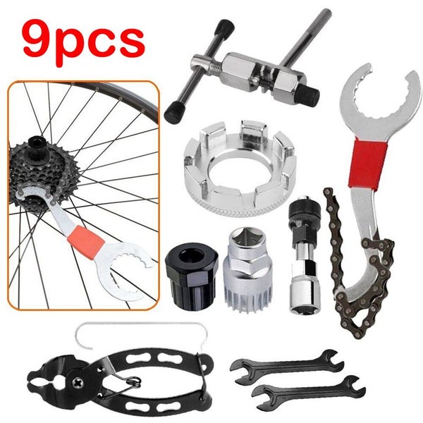 Bicycle Bike Repair Tool Chain Removal Bracket Freewheel Crank Puller i2610A1 Carousel 1