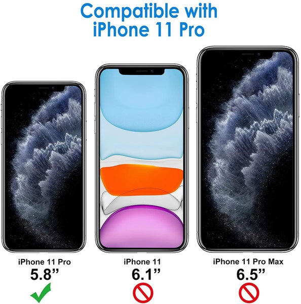 1x Shockproof Wallet Cover for iPhone 11 Pro Carousel 2