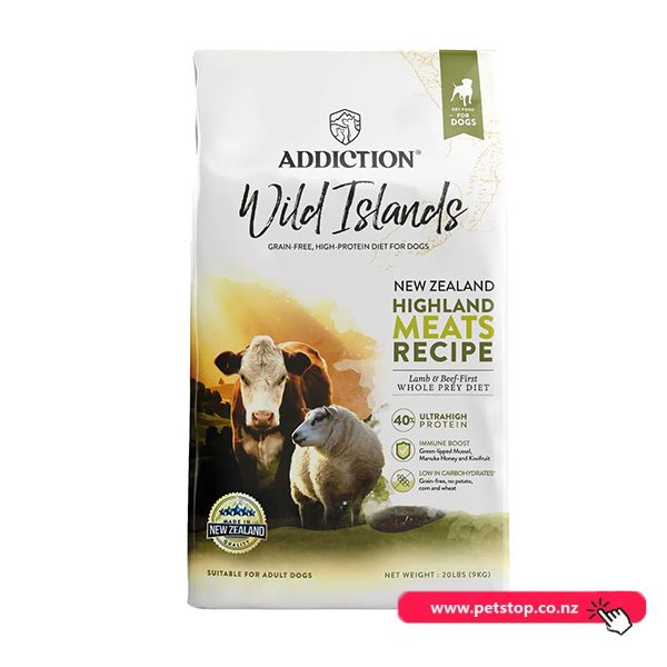 Addiction Wild Islands Highland Meats Lamb & Beef High Protein Dry Dog Food 9kg Carousel 1
