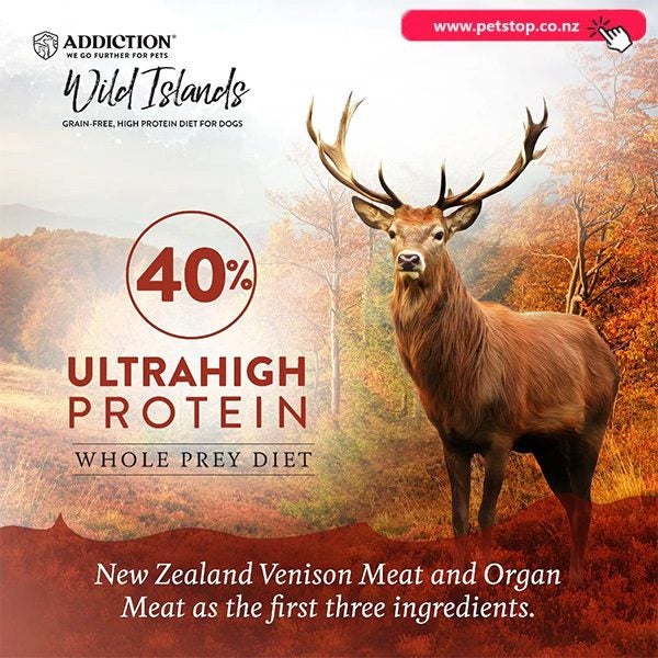 Addiction Wild Islands Forest Meat Venison High Protein Dry Dog Food 9kg Carousel 2