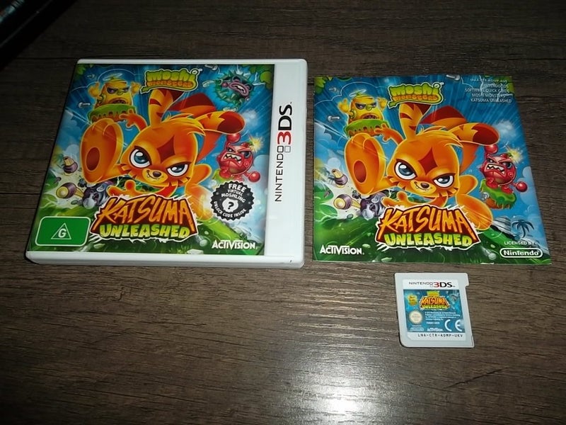 Moshi Monsters: Katsuma Unleashed - Nintendo 3DS - Complete Carousel 1