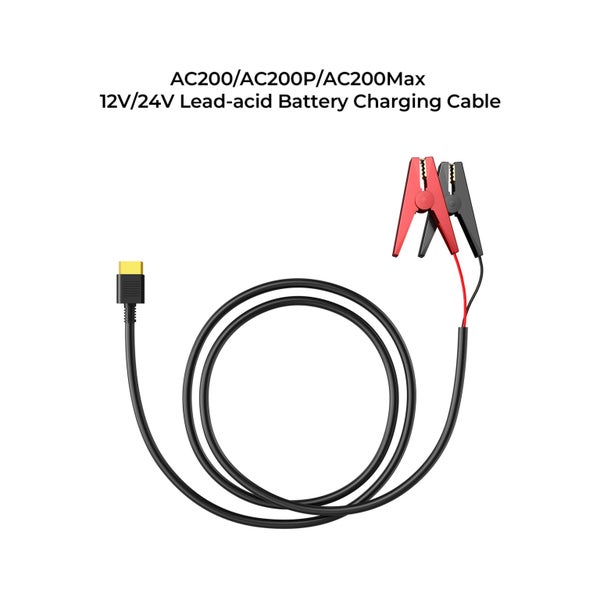 Bluetti 12V/24V Lead Acid To Xt90 Battery Charging Cable For Ac200Max Carousel 1