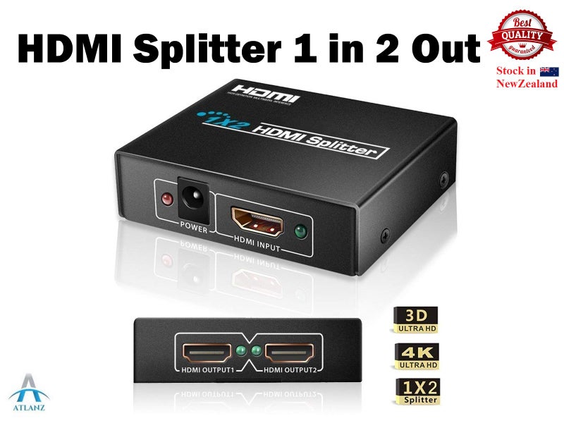 HDMI Splitter 1 in 2 Out Carousel 1