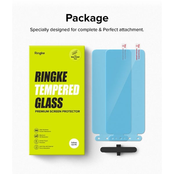 Samsung Galaxy S23 FE Tampered Glass Screen Protector Carousel 13
