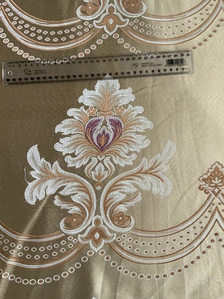 CLEARANCE SALE CURTAIN FABRIC HIGH & CLASSIC DESIGN 2.8M WIDE Carousel 1