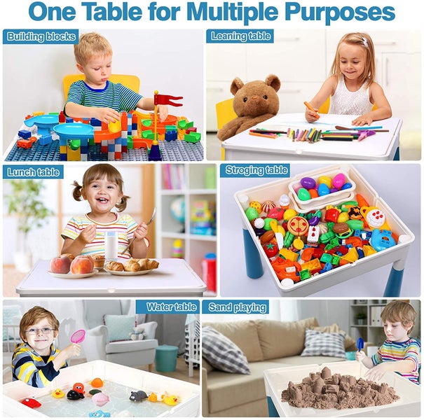 Kids Table and Chairs Set Toy Storage Desk NZ Stock Deal Carousel 2