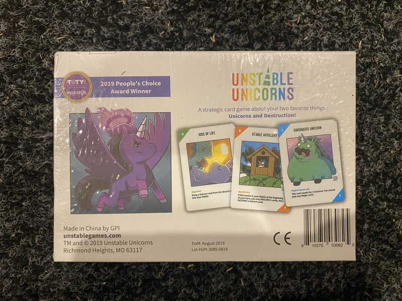 Unstable Unicorns 2nd Edition Brand New64166209437698111