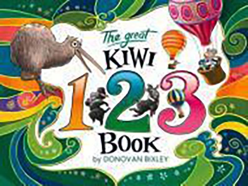Donovan Bixley: The Great Kiwi 123 Book Carousel 1