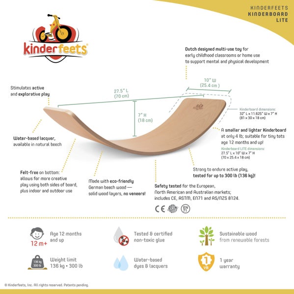 Kinderfeets: Kinderboard Lite - Natural Carousel 5