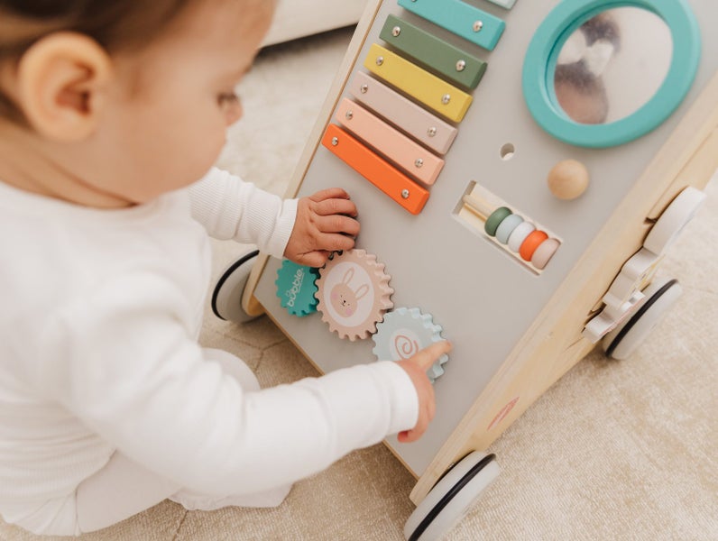 Bubble: Wooden Activity Play Walker Carousel 5
