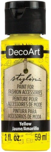 Decoart Stylin 2oz Yellow Carousel 1