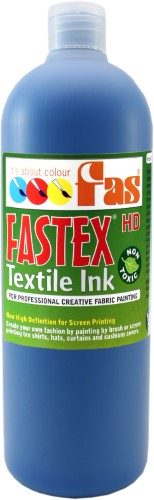 Heat Set Ink - Fas Textile Ink 1ltr Blue Carousel 1