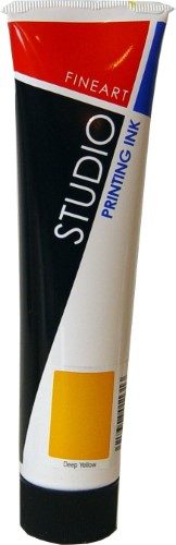 Ink - Fas Studio Printing Ink 100ml Deep Yello Carousel 1