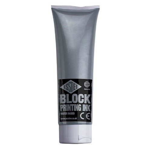 Essdee Block Print Ink 300ml Met Silver Carousel 1