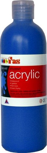 Acrylic Paint - Fas Student Acrylic 500ml Cool Blue Carousel 1